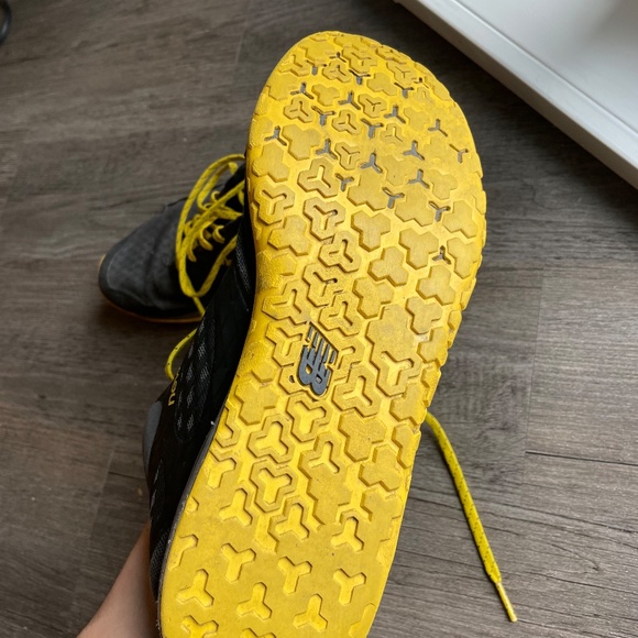 New Balance Minimus Mens Training Shoes – Mens Size 9 – Yellow/Grey - Picture 5 of 7